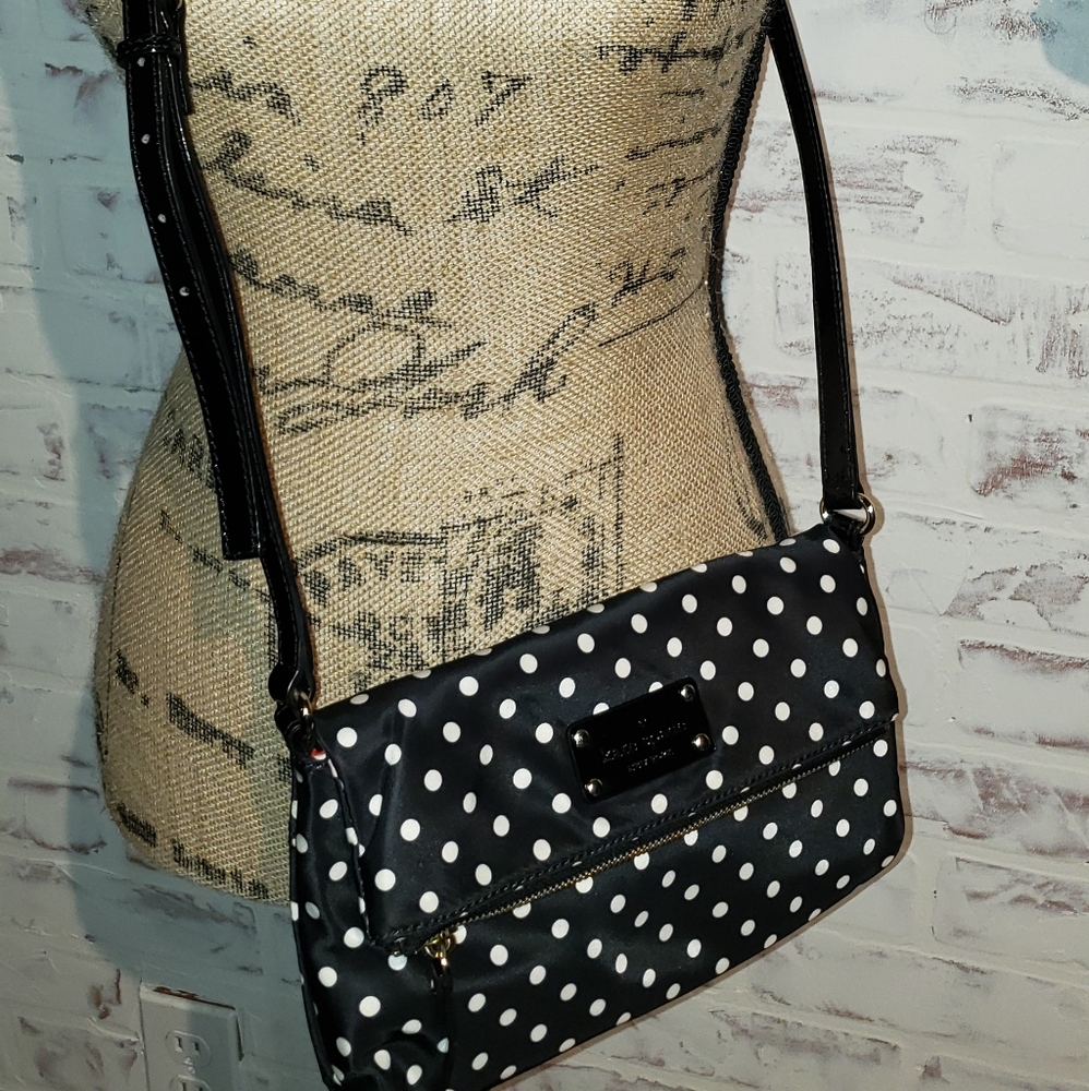 Kate spade polka dot crossbody